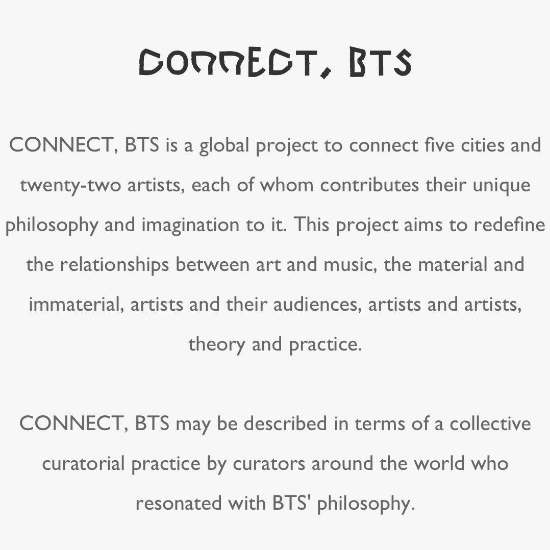 BTS Finally Reveals What “CONNECT, BTS” Is All About