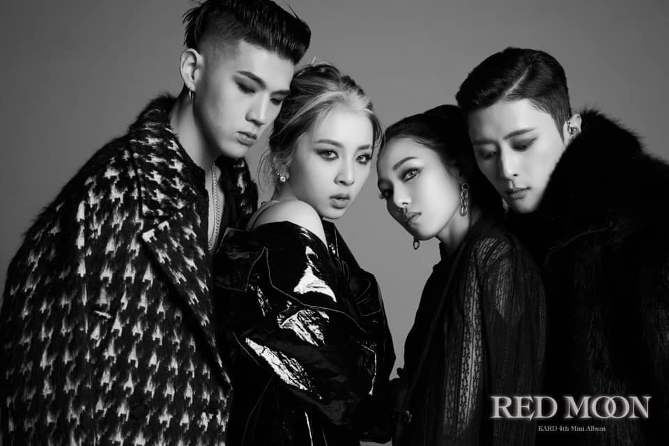 KARD Released Concept Photos For Their 4th Mini-album “Red Moon”