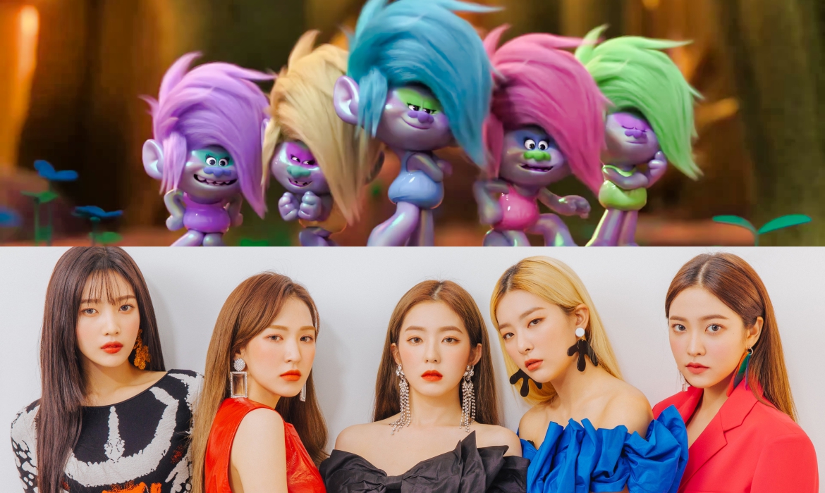 Red Velvet Debut as Dreamwork’s Animated Character in “Trolls” + Individual Poster Teaser was Released