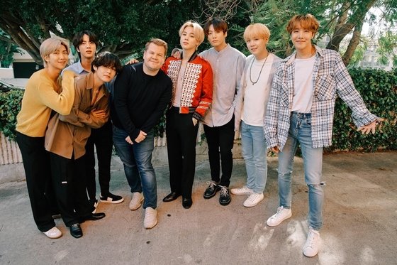 ‘Global Trend’ BTS, ‘James Gordon Show’ in the United States