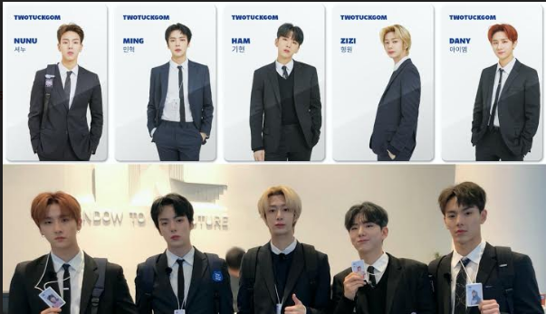 Monsta X Transforms into Office Employees, Bears in “Two Tuck Bebe”