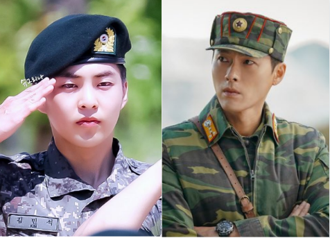 Look! EXO’s Xiumin is a Real-Life Captain Ri