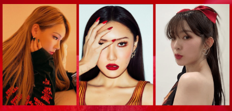 Sexy K-pop Idols Who Slay in Red