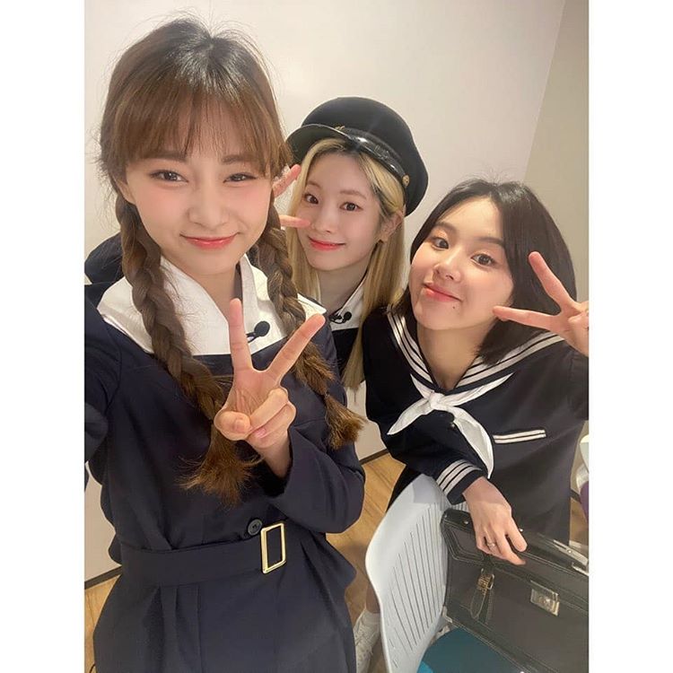 TWICE’s Dahyun, Tzuyu and Chaeyong Look Charming in Old School Uniform