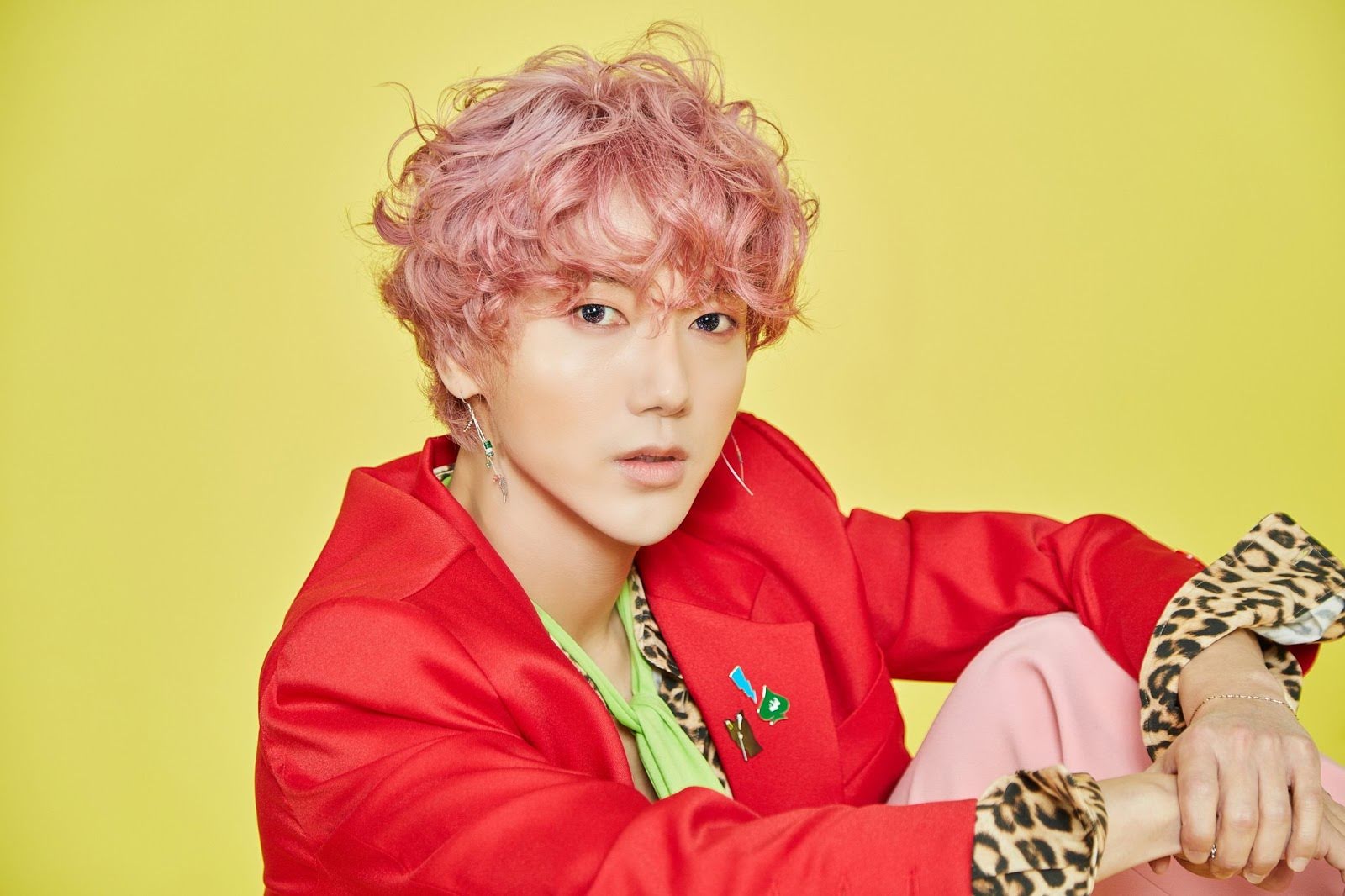pink curly 36