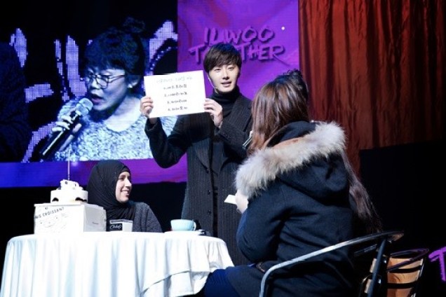 2014 11 22 Jung II-woo in his Fourth Korean Fan Meet. Starcast 16