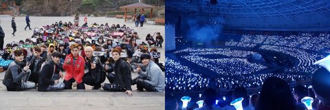 These Pictures Show Just How Far BTS, BTOB, And GFRIEND Have Come