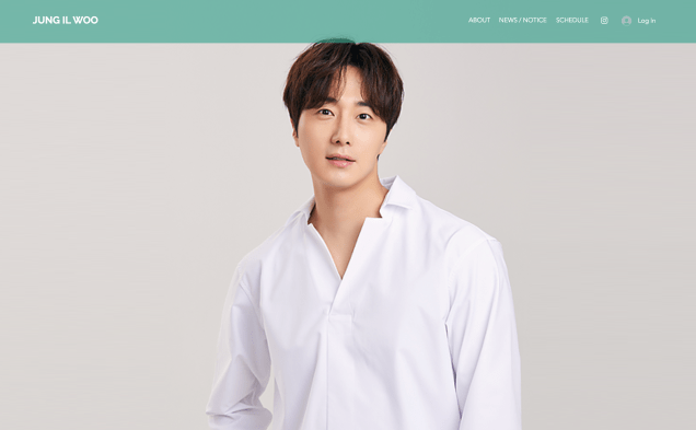2020 7 14 Jung Il Woo's Website Look is refreshed. Desktop Version. 1.png