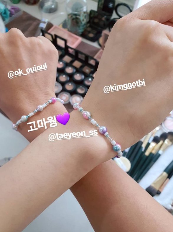 taeyeon bracelet fan 5