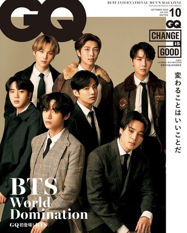 “BTS World Domination”: BTS Graces The Cover of GQ Japan