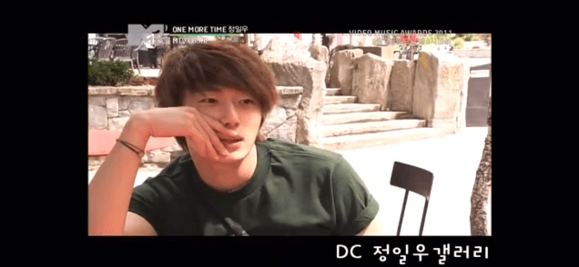 2011 Jung Il woo in One More Time. Episode 3. Screen Capture by Fan 13. 15