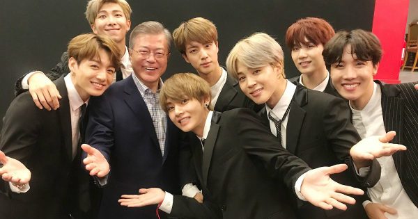 South Korean President Moon Jae In Congratulates BTS for Topping Billboard “Hot 100” Chart