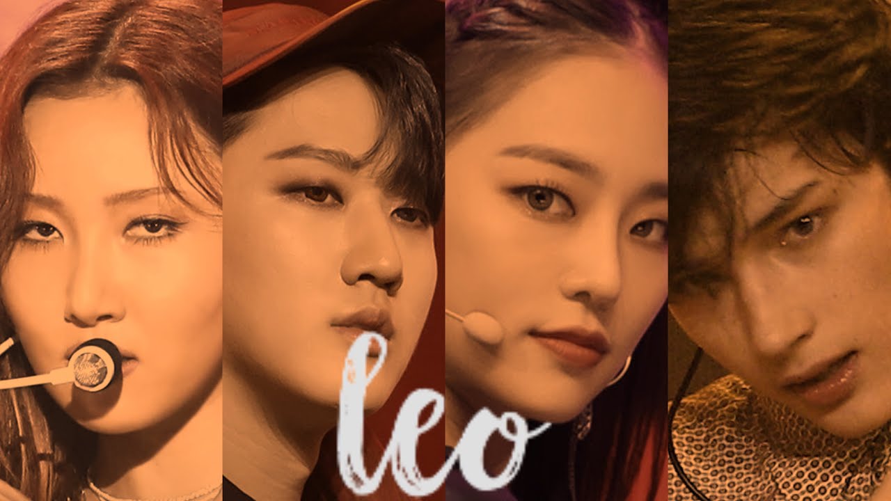 Know All The Popular K Pop Idols Born With The Zodiac Sign Leo K Luv