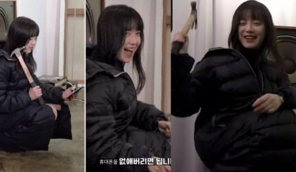 Ku Hye Sun Smashes Her iPhone With A Hammer, Why?