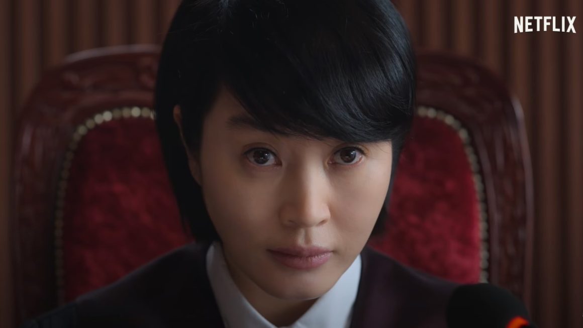 Judge Kim Hye-soo commands the courtroom in Netflix’s Juvenile Justice