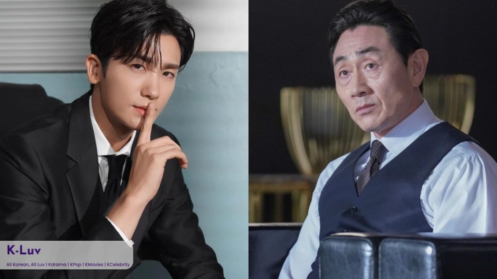Actors Park Hyung-sik (left) and Heo Joon Ho (right)