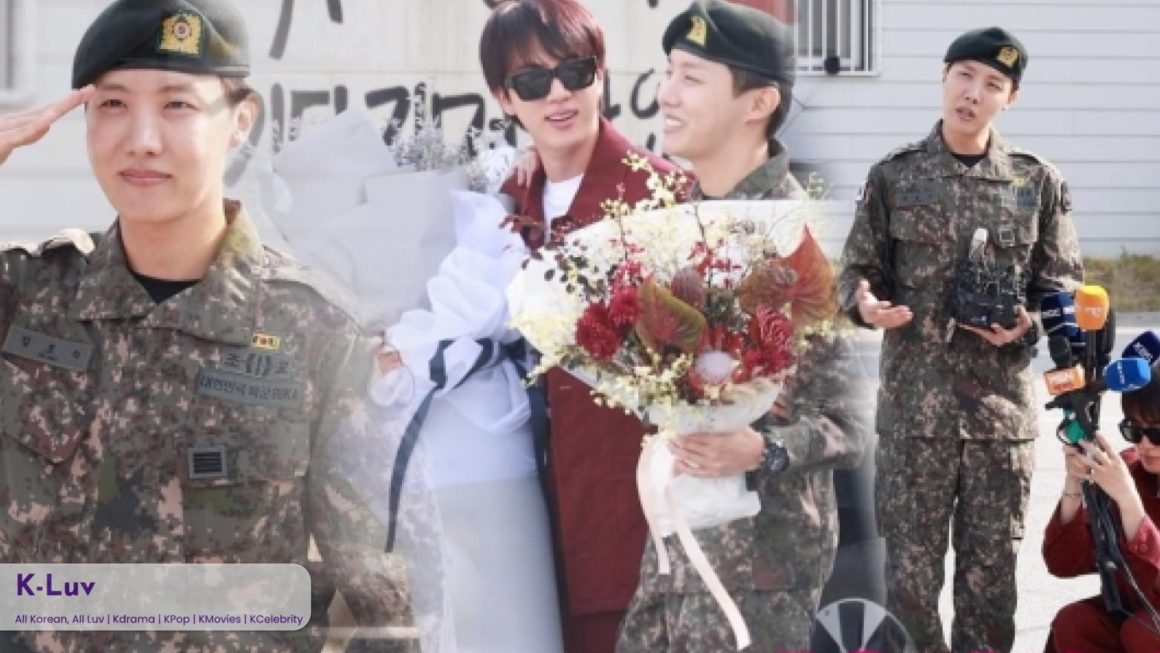 BTS J-Hope proudly completed his military service